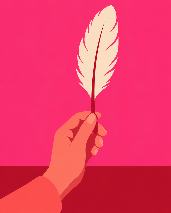 How to Use a Feather Tickler for Sensory Play