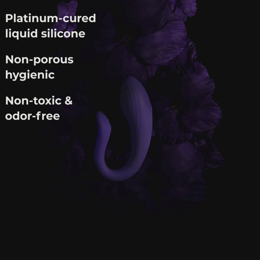 vibrator for couples made of body safe medical grade silicone