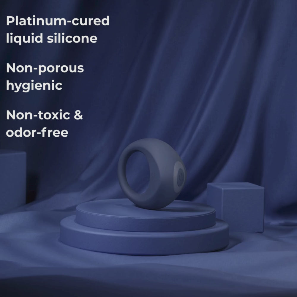 non toxic vibrating ring for men with app control